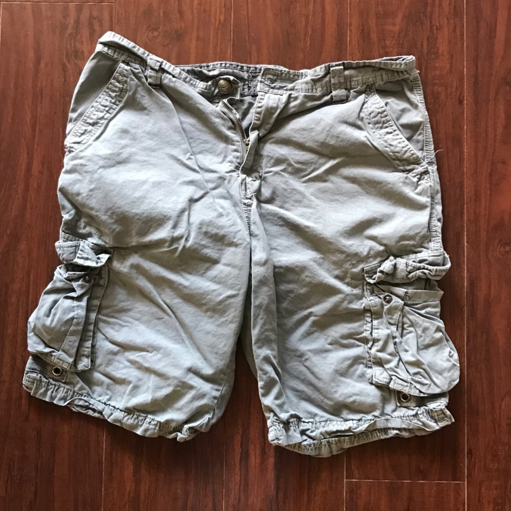 TREE PLANET Grey Men’s Cargo Shorts